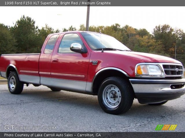 1998 Ford F150 XLT SuperCab in Bright Red
