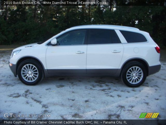 2010 Buick Enclave CXL in White Diamond Tricoat