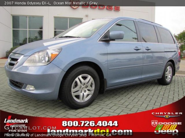 2007 Honda Odyssey EX-L in Ocean Mist Metallic