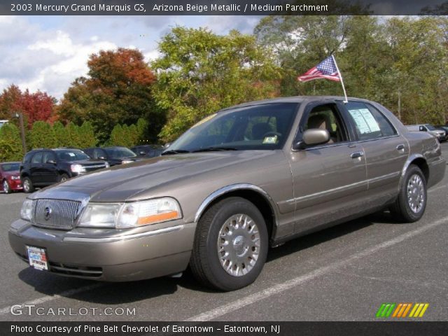 2003 Mercury Grand Marquis GS in Arizona Beige Metallic