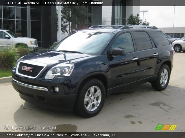 2011 GMC Acadia SLE in Deep Blue Metallic