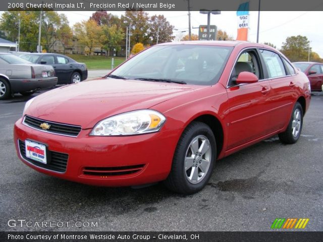 2008 Chevrolet Impala LT in Precision Red