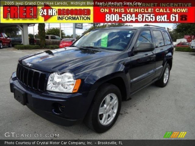 2005 Jeep Grand Cherokee Laredo in Midnight Blue Pearl