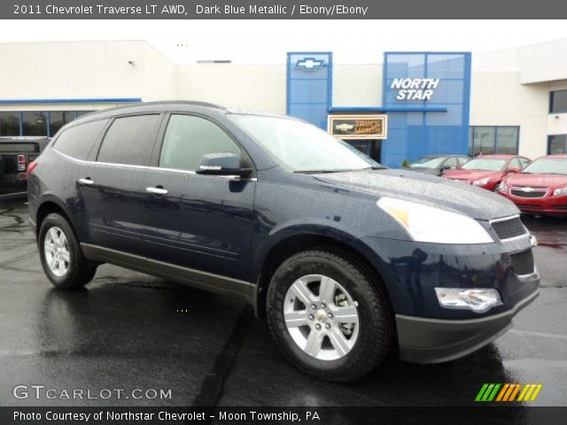 2011 Chevrolet Traverse LT AWD in Dark Blue Metallic