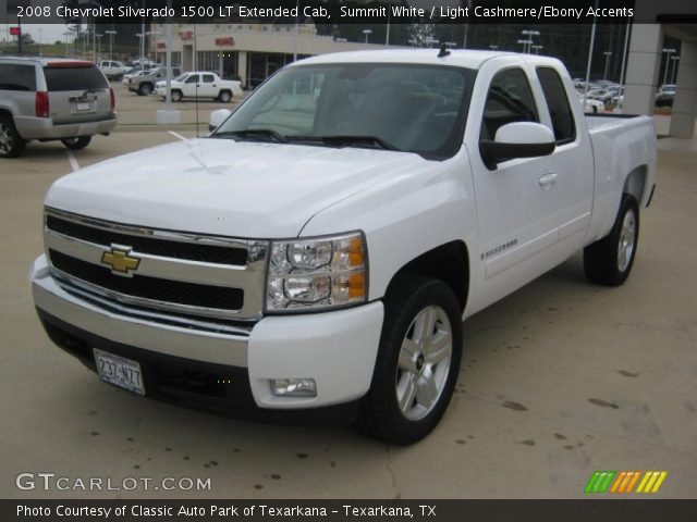 2008 Chevrolet Silverado 1500 LT Extended Cab in Summit White