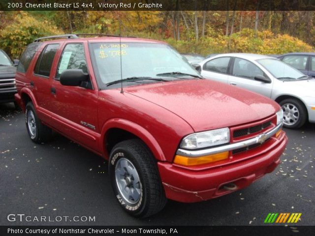 2003 Chevrolet Blazer LS 4x4 in Victory Red