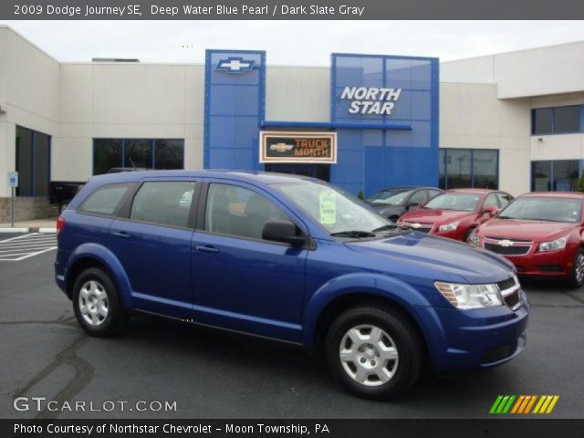 2009 Dodge Journey SE in Deep Water Blue Pearl
