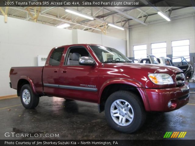 2005 Toyota Tundra SR5 Access Cab 4x4 in Salsa Red Pearl