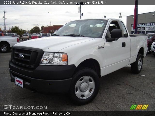 2008 Ford F150 XL Regular Cab 4x4 in Oxford White