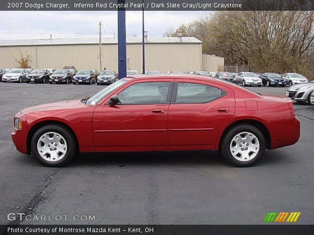 2007 Dodge Charger  in Inferno Red Crystal Pearl