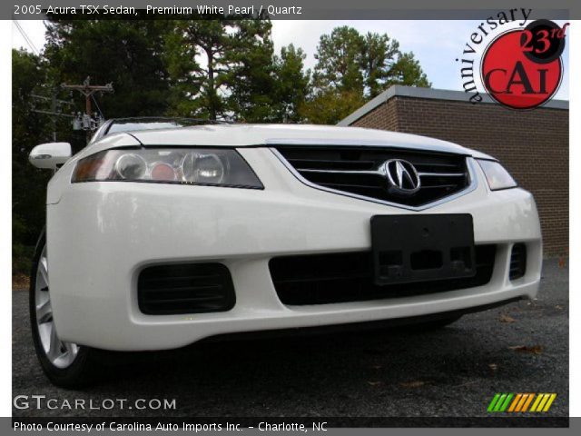 2005 Acura TSX Sedan in Premium White Pearl
