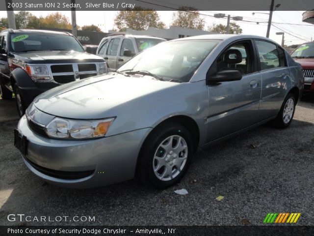 2003 Saturn ION 2 Sedan in Silver Blue