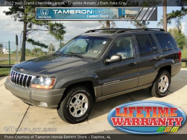2002 Jeep Grand Cherokee Laredo in Graphite Metallic
