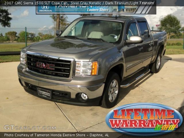 2007 GMC Sierra 1500 SLT Crew Cab in Steel Gray Metallic