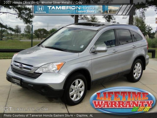 2007 Honda CR-V EX-L in Whistler Silver Metallic