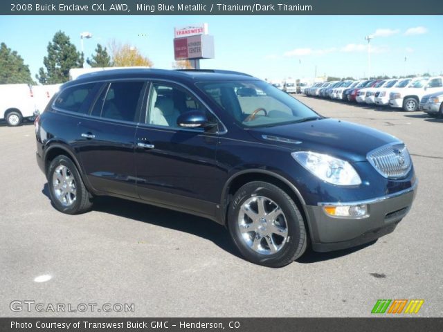 2008 Buick Enclave CXL AWD in Ming Blue Metallic