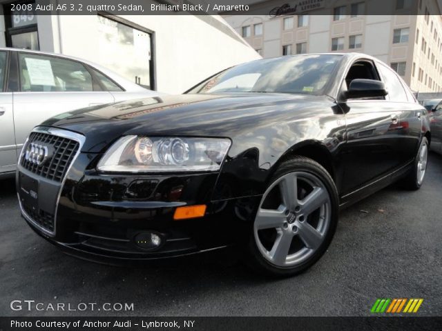 2008 Audi A6 3.2 quattro Sedan in Brilliant Black