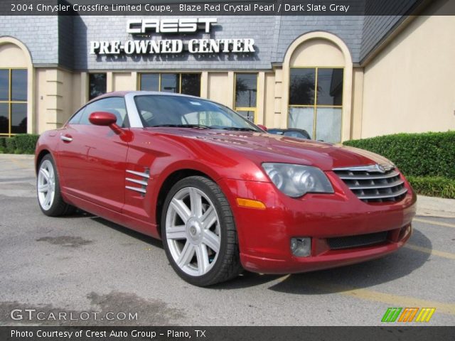 2004 Chrysler Crossfire Limited Coupe in Blaze Red Crystal Pearl