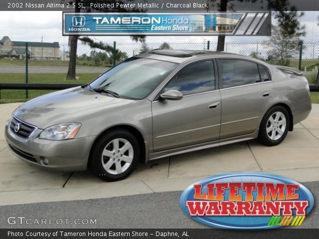 2002 Nissan Altima 2.5 SL in Polished Pewter Metallic