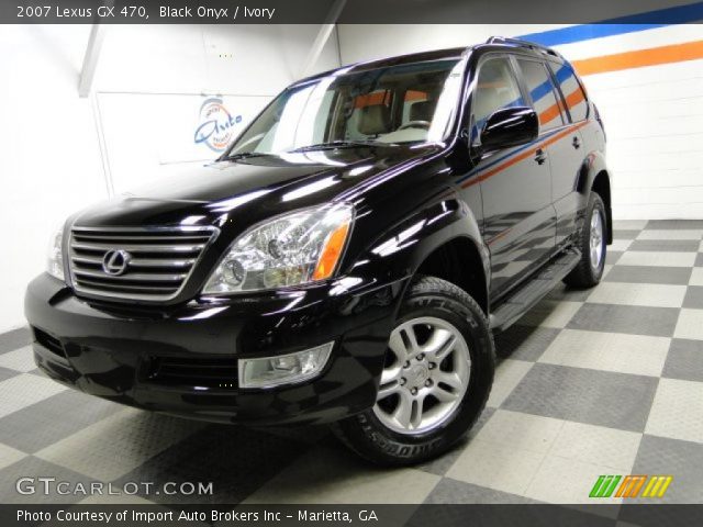 2007 Lexus GX 470 in Black Onyx