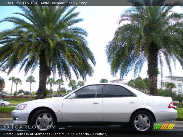 2001 Lexus ES 300 in White Diamond Pearl