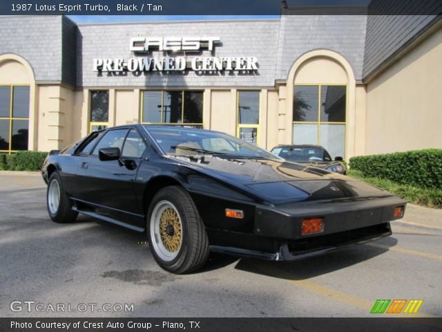 1987 Lotus Esprit Turbo in Black