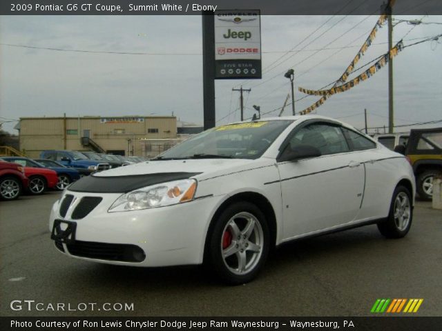 2009 Pontiac G6 GT Coupe in Summit White