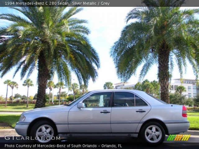 1994 Mercedes-Benz C 280 Sedan in Silver Metallic