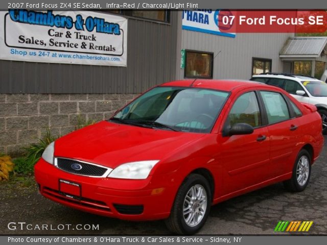 2007 Ford Focus ZX4 SE Sedan in Infra-Red