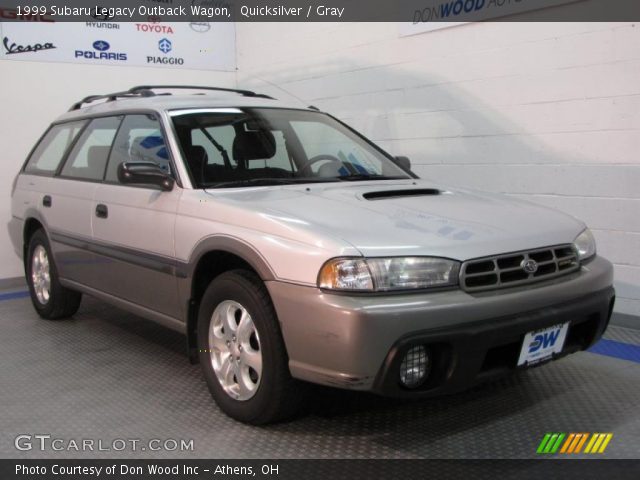 1999 Subaru Legacy Outback Wagon in Quicksilver