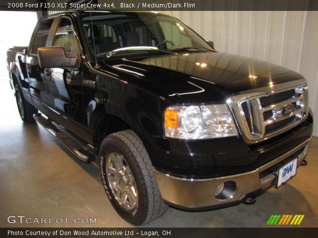 2008 Ford F150 XLT SuperCrew 4x4 in Black