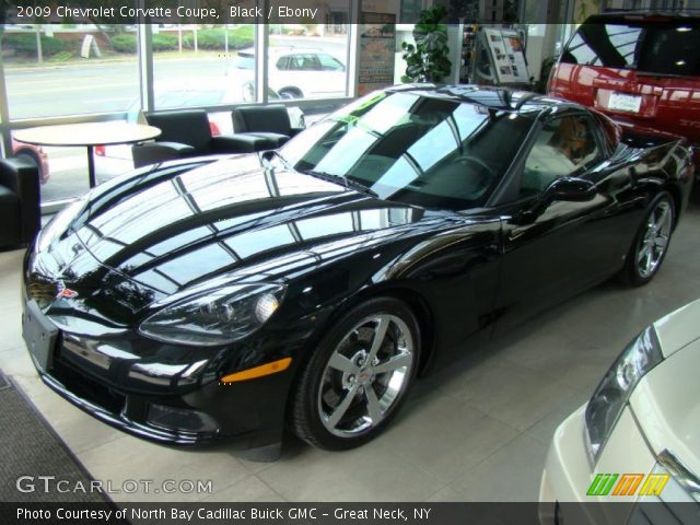 2009 Chevrolet Corvette Coupe in Black