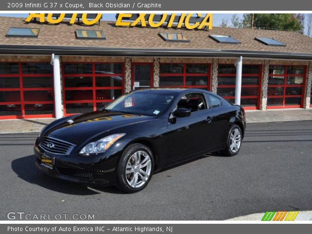 2009 Infiniti G 37 x Coupe in Black Obsidian