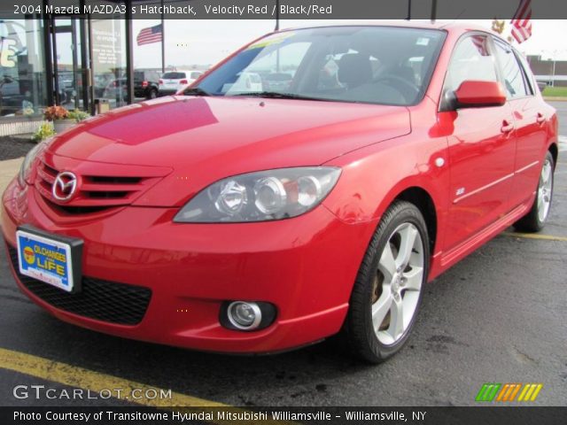 2004 Mazda MAZDA3 s Hatchback in Velocity Red