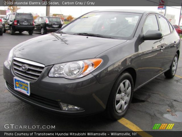 2009 Hyundai Elantra GLS Sedan in Carbon Gray
