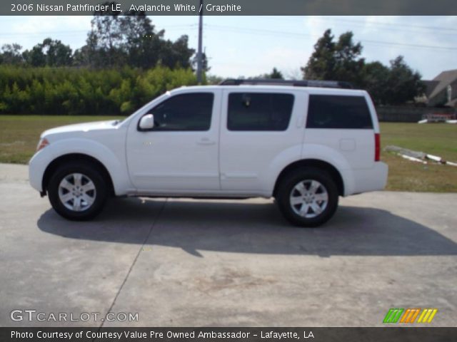 2006 Nissan Pathfinder LE in Avalanche White