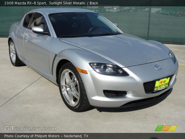 2008 Mazda RX-8 Sport in Sunlight Silver Metallic