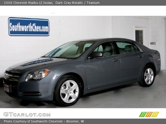 2009 Chevrolet Malibu LS Sedan in Dark Gray Metallic