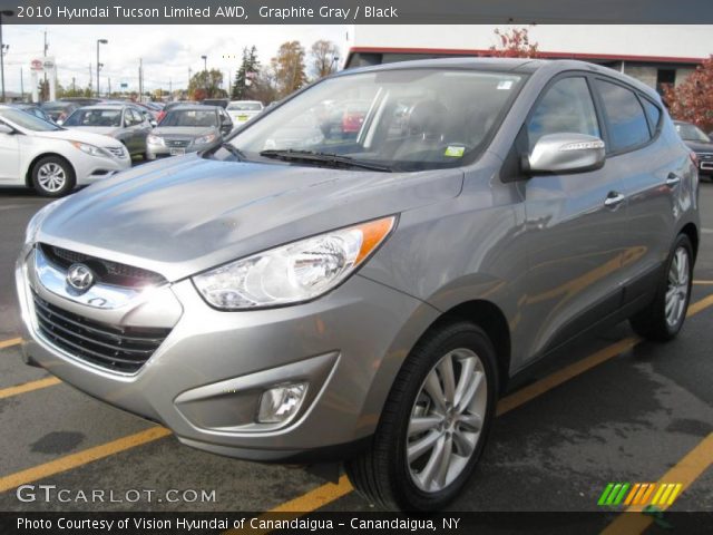 2010 Hyundai Tucson Limited AWD in Graphite Gray