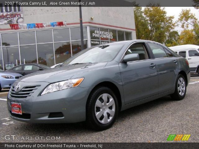 2007 Toyota Camry LE in Aloe Green Metallic