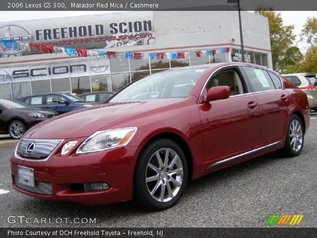 2006 Lexus GS 300 in Matador Red Mica