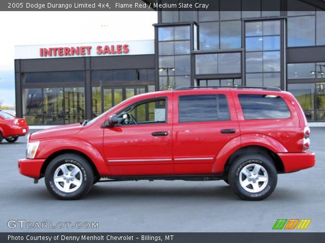 2005 Dodge Durango Limited 4x4 in Flame Red