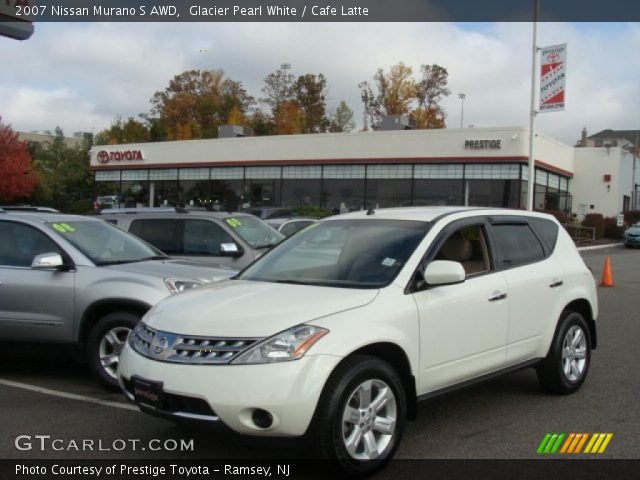 2007 Nissan Murano S AWD in Glacier Pearl White