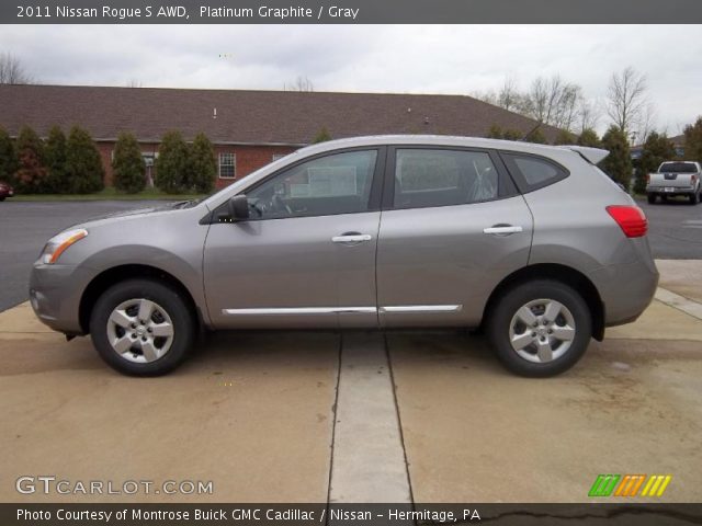 2011 Nissan Rogue S AWD in Platinum Graphite