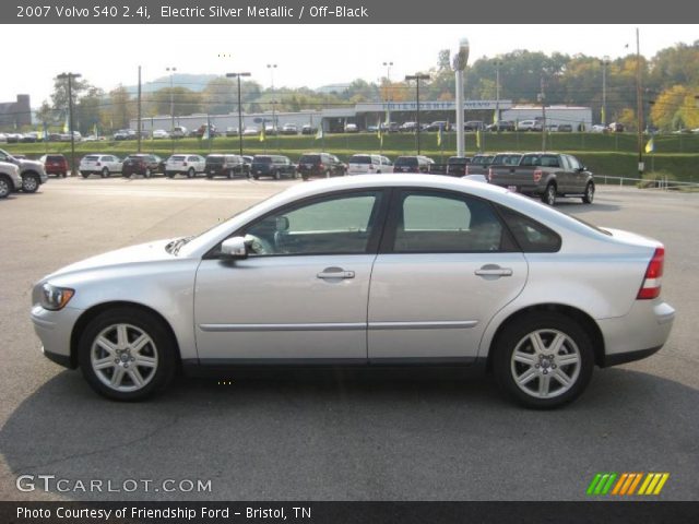 2007 Volvo S40 2.4i in Electric Silver Metallic