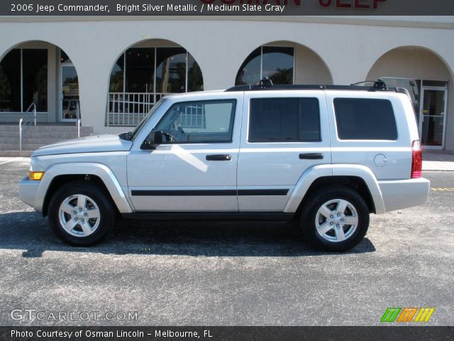 2006 Jeep Commander  in Bright Silver Metallic