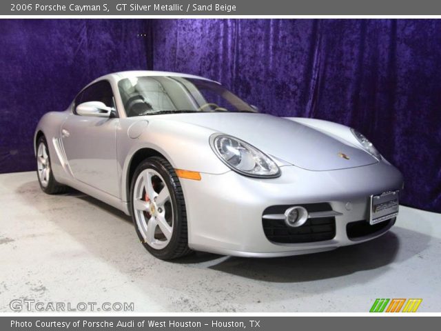 2006 Porsche Cayman S in GT Silver Metallic