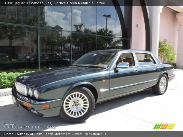 1996 Jaguar XJ Vanden Plas in Spruce Green Metallic