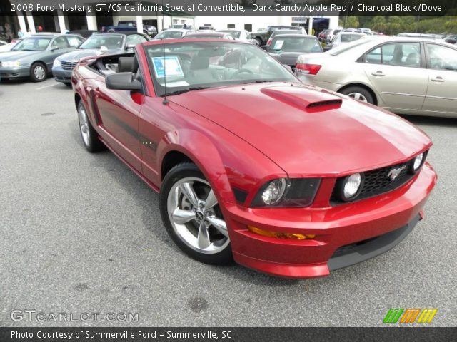 2008 Ford Mustang GT/CS California Special Convertible in Dark Candy Apple Red