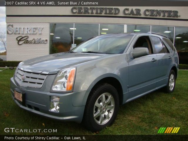 2007 Cadillac SRX 4 V6 AWD in Sunset Blue